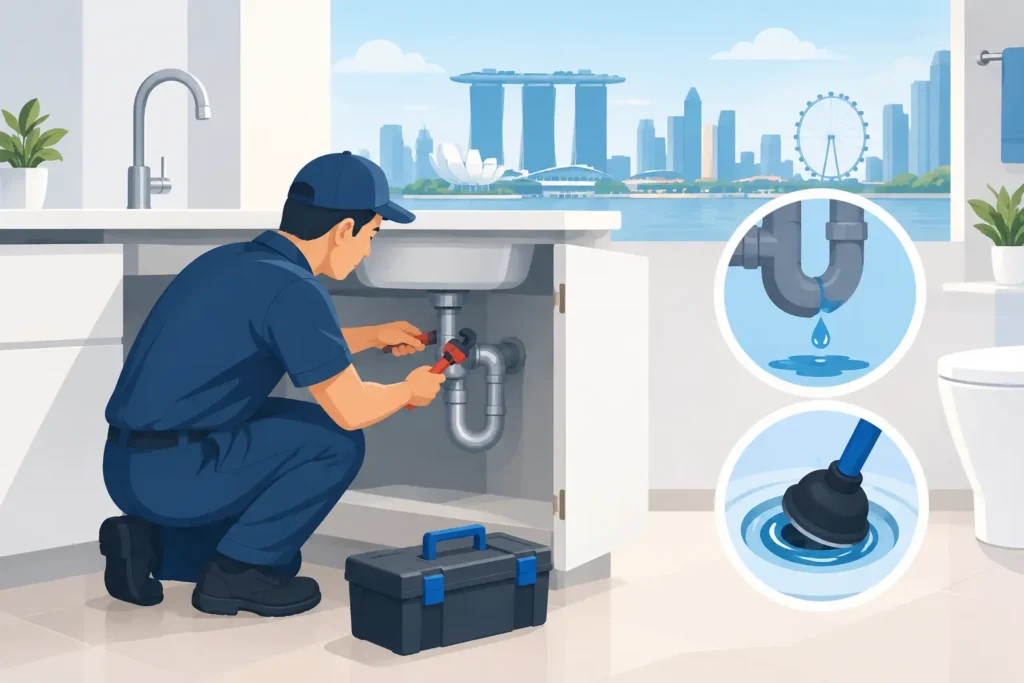 Plumbing Repair Singapore for Leaks and Clogs